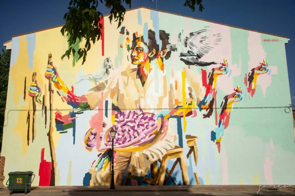 Mural de la diosa Astarté