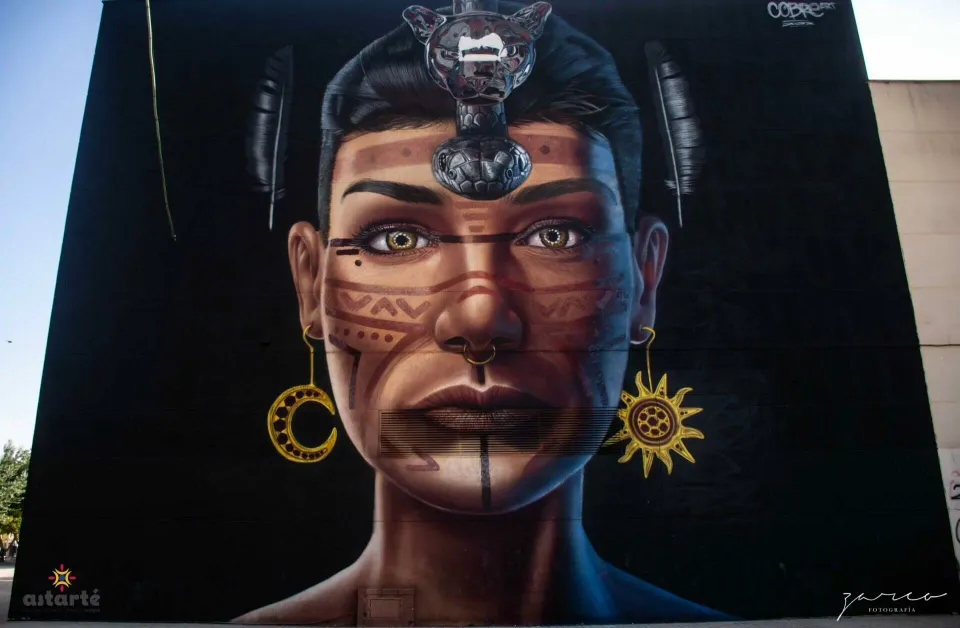 Mural «La Pachamama» de Cobre