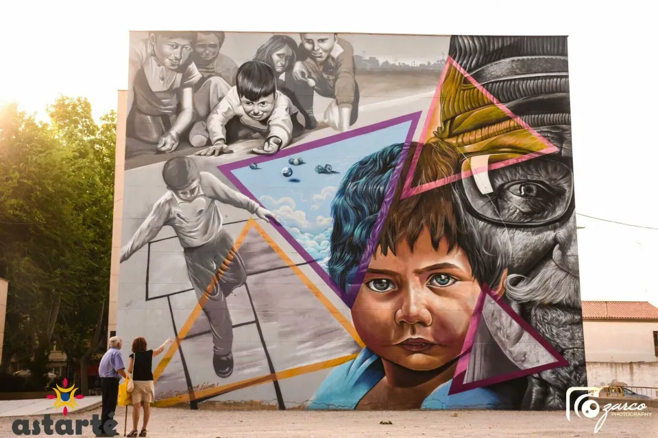 Mural de Lalone, Juangacedos y Crisdose